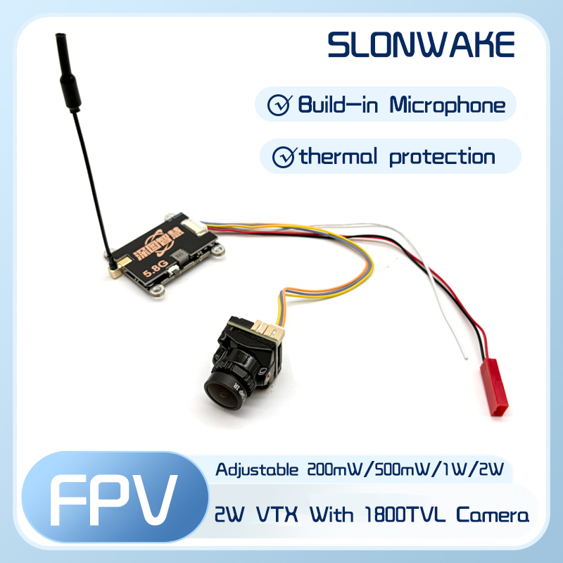 SLONWAKE 5.8G 56CH 2W transmit - Drone Transmitter 评论和价格