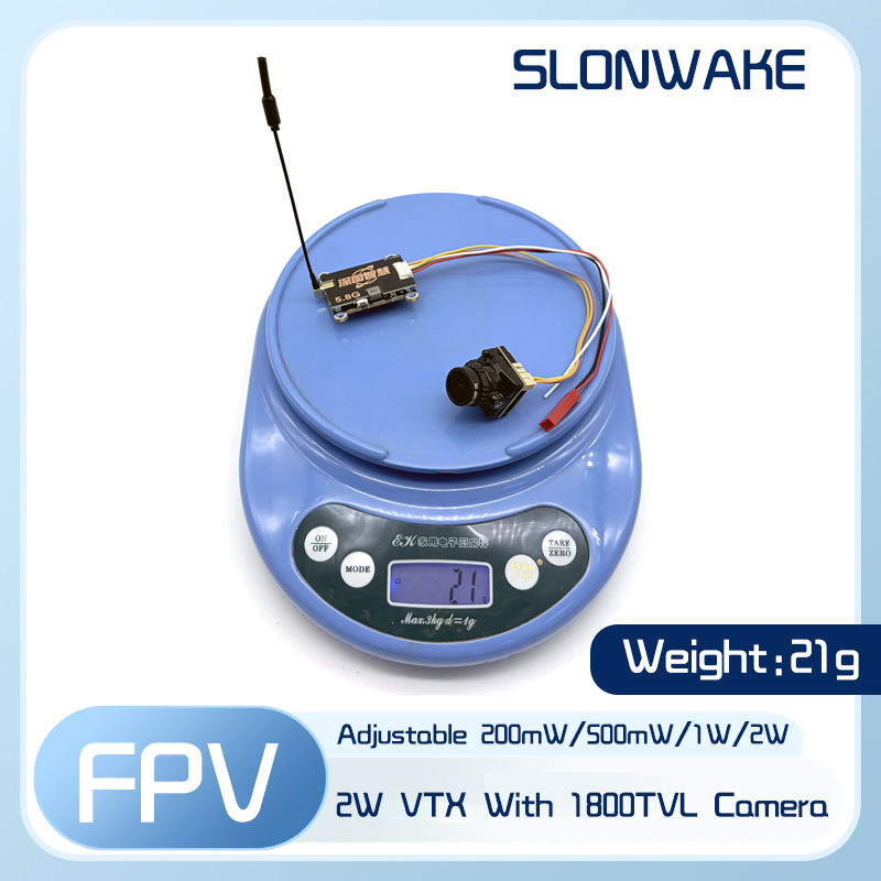 SLONWAKE 5.8G 56CH 2W transmit - Drone Transmitter 评论和价格