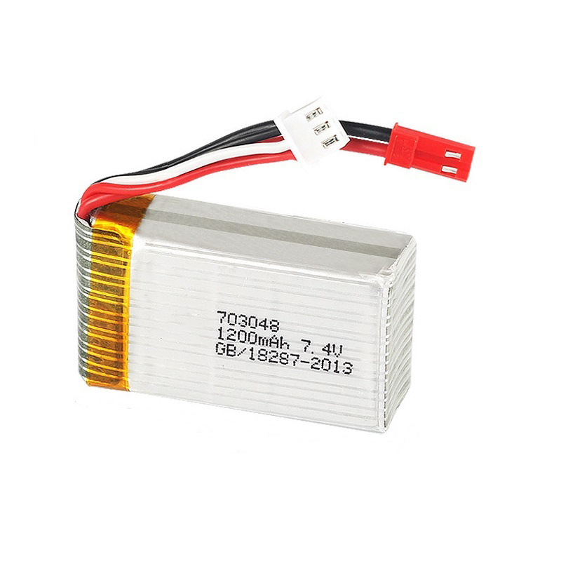 Lipo Battery 2S 7.4V 1200mAh 7 - Eachine Drone E010 评论和价格